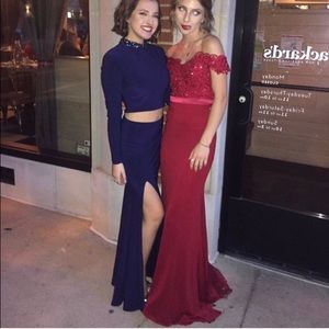 Red prom dress